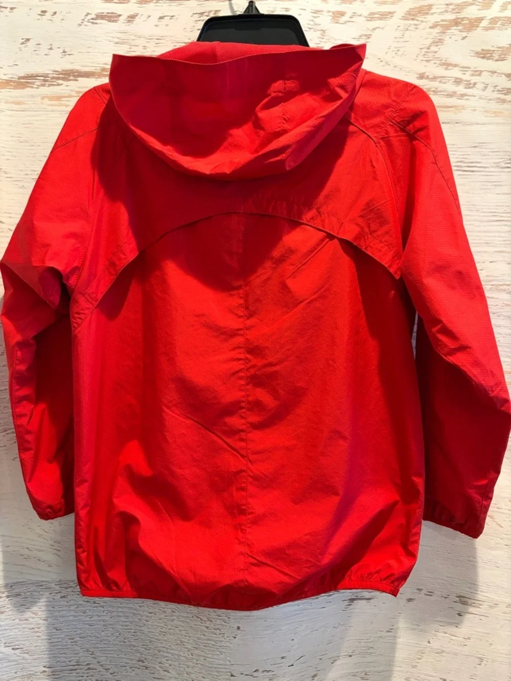 Nike Storm Fit Red Hooded Windbreaker Jacket